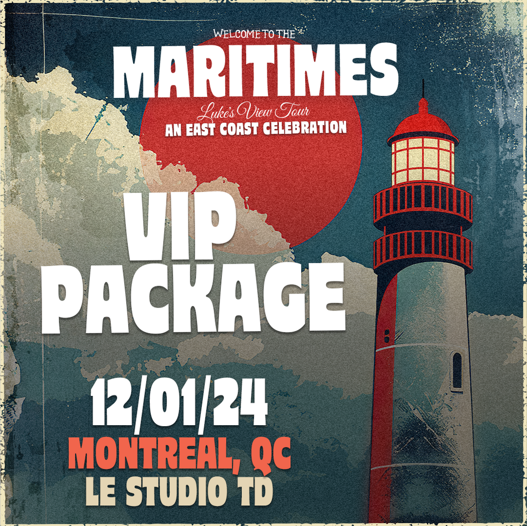 VIP Package - Montreal, QC - Le Studio TD - 12/01/24