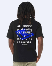Load image into Gallery viewer, All Songs Produced by Classified T-Shirt
