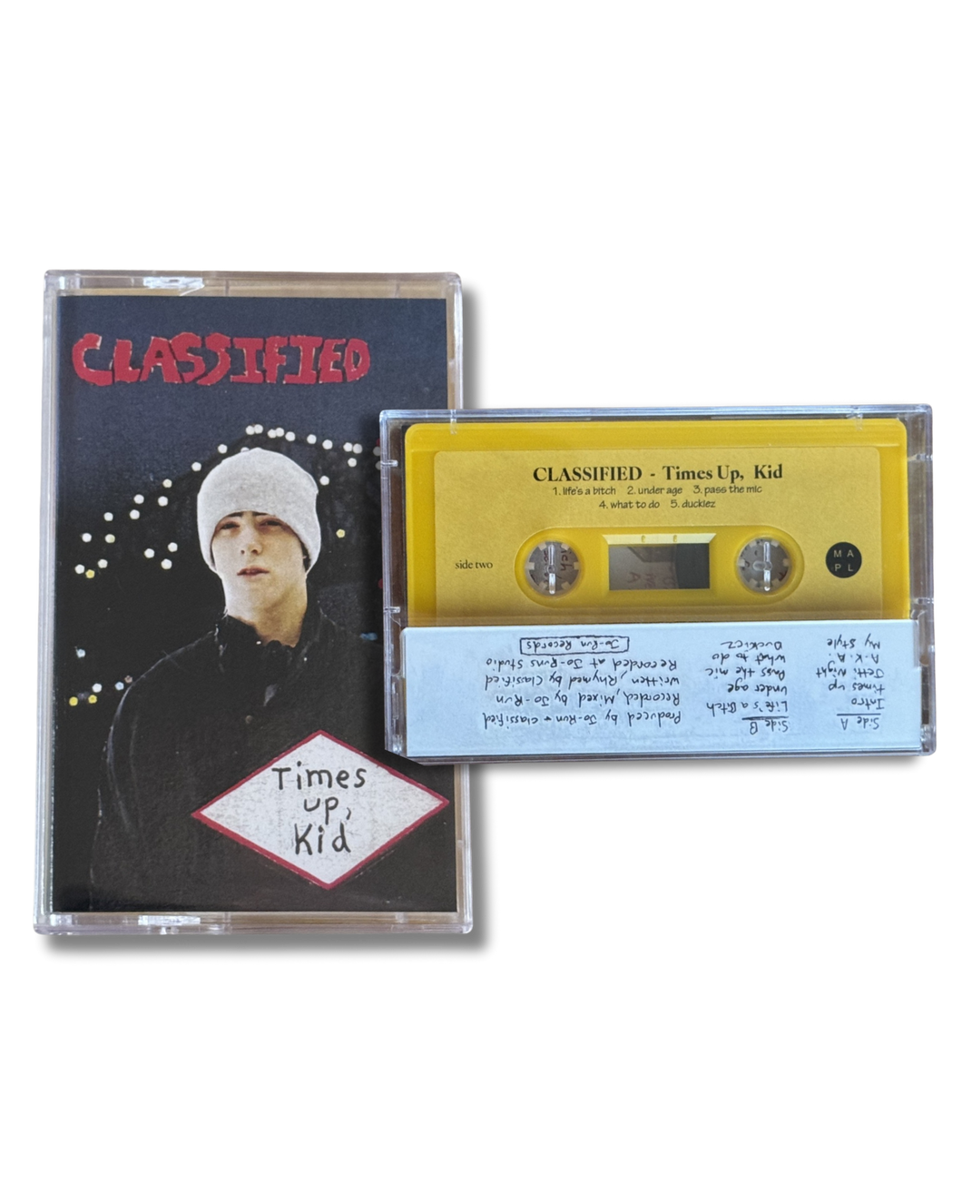 Time's Up Kid  Cassette- 30th Anniversary Edition