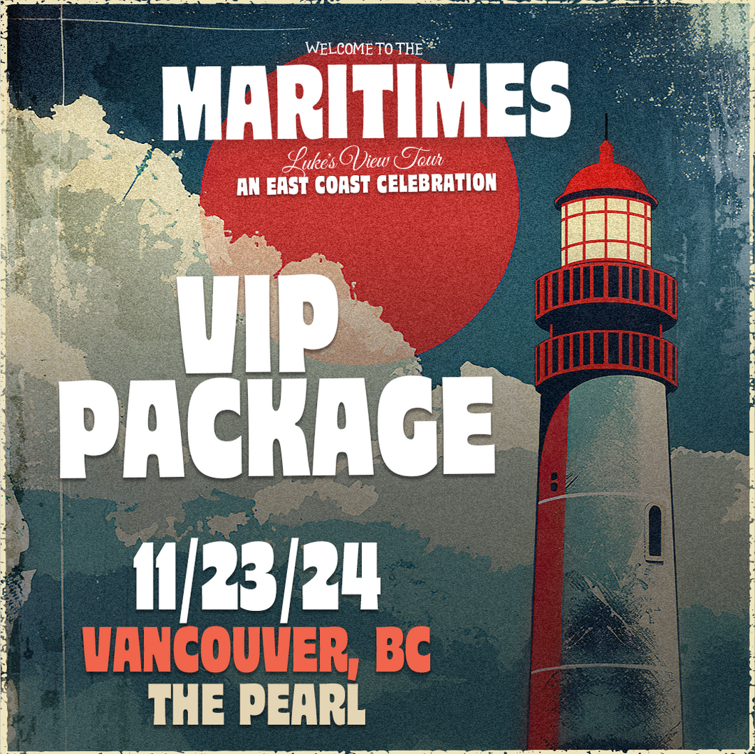 VIP Package - Vancouver, BC - The Pearl - 11/23/24