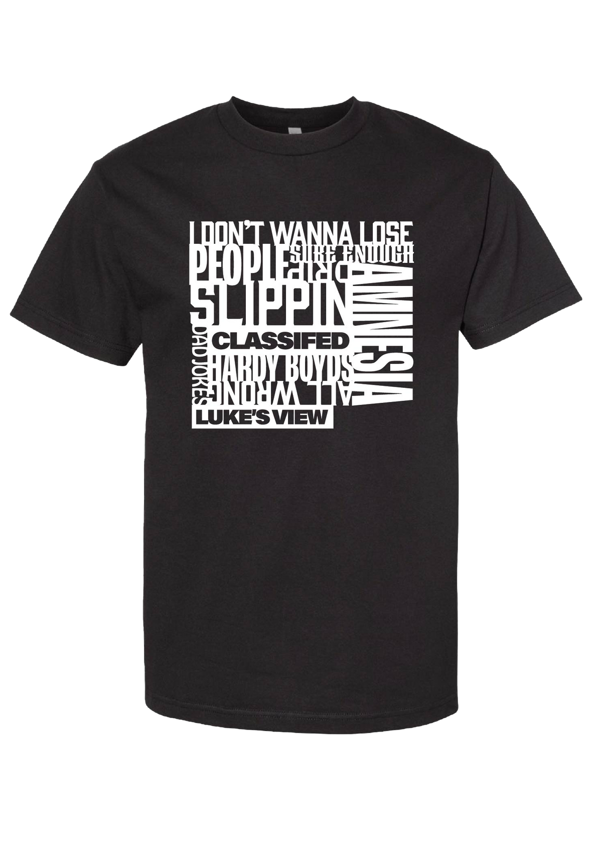 Luke's View TrackList Tee