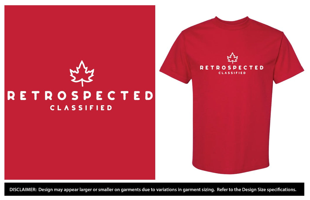 Classified - Retrospected Canada T-Shirt